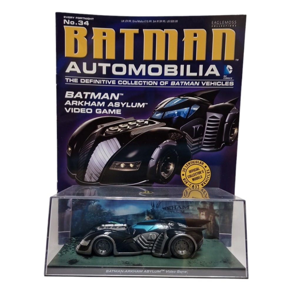 Eaglemoss Collections Batman Automobilia Batman Arkham Asylum Video